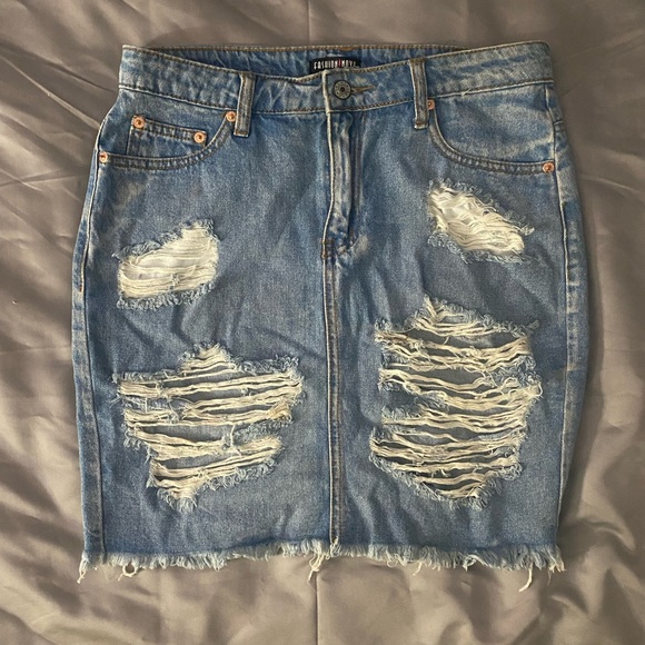 Fashion Nova Dresses & Skirts - FASHIONNOVA Denim Skirt